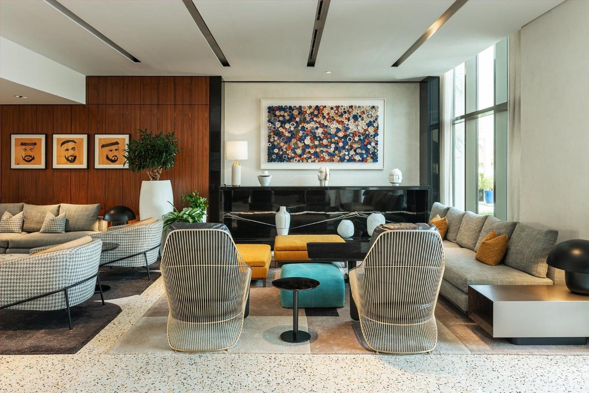 Th8 Palm Dubai Beach Resort, Vignette Collection By Ihg Eksteriør billede The lobby of the Ritz-Carlton, Downtown, Los Angeles